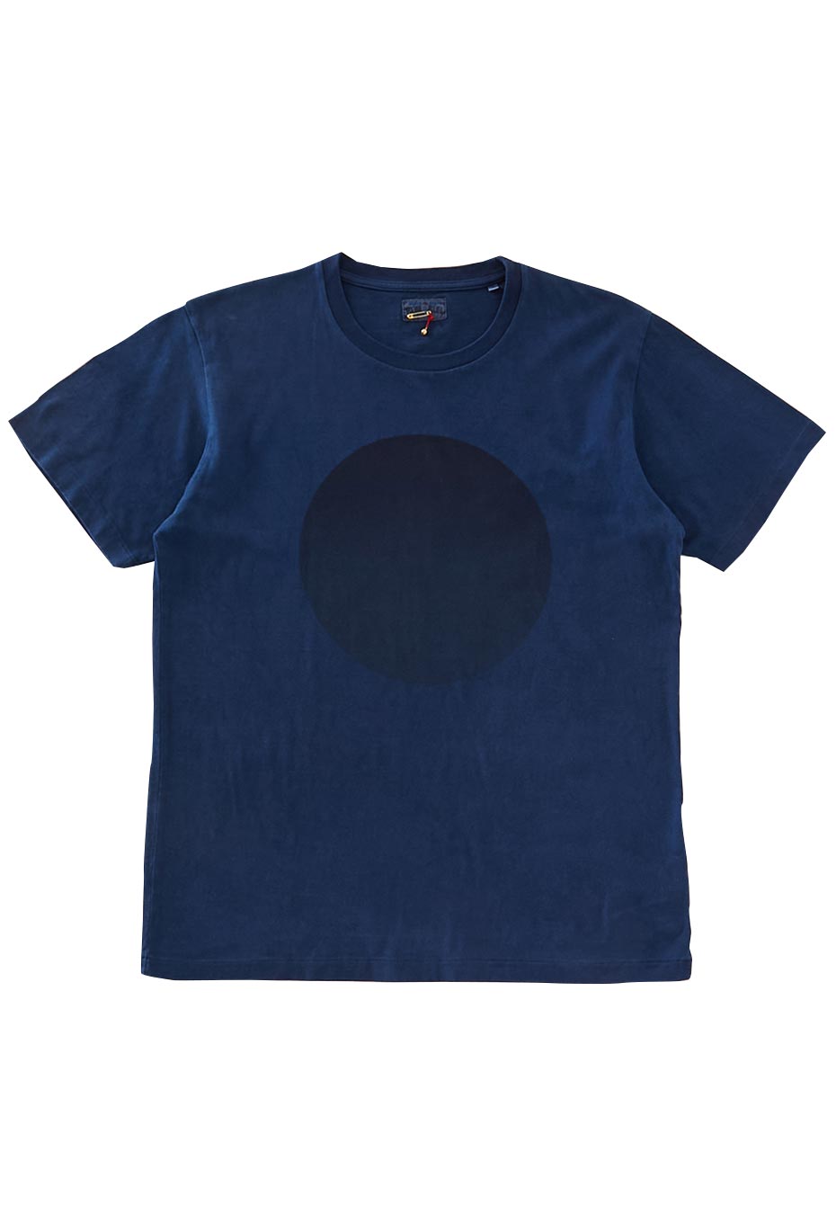 Indigo Omaru Print Short Sleeve T-shirts