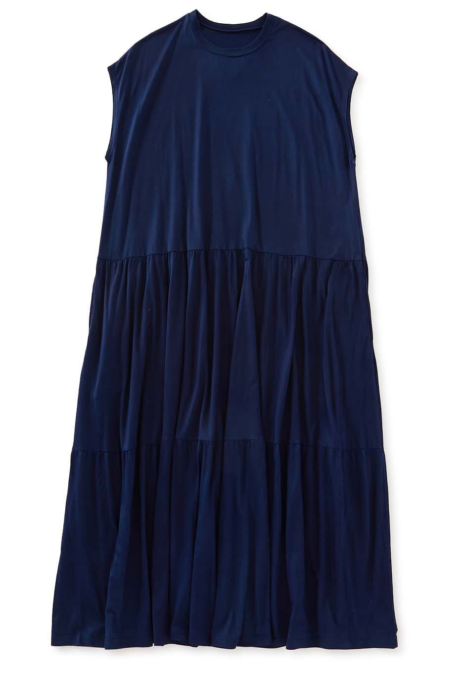 インディゴテゾメジャージワンピース