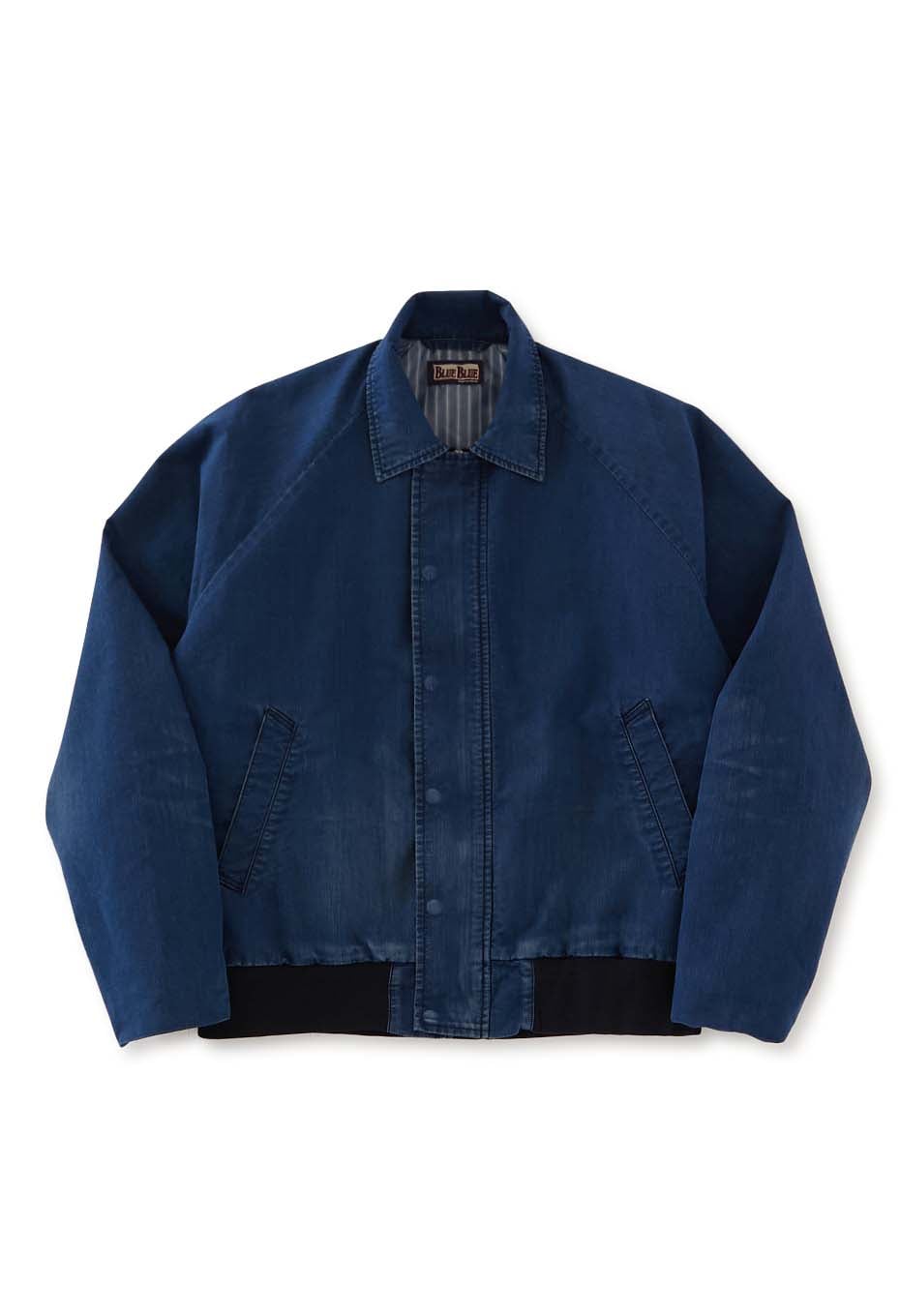 インディゴウェザークロス ヴィンテージウォッシュ ユーティリティジャケット