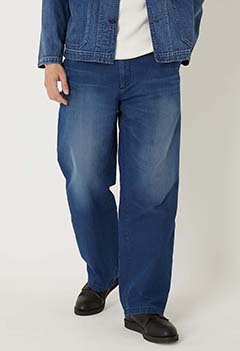 インディゴウェザークロス ヴィンテージウォッシュトラウザーズ