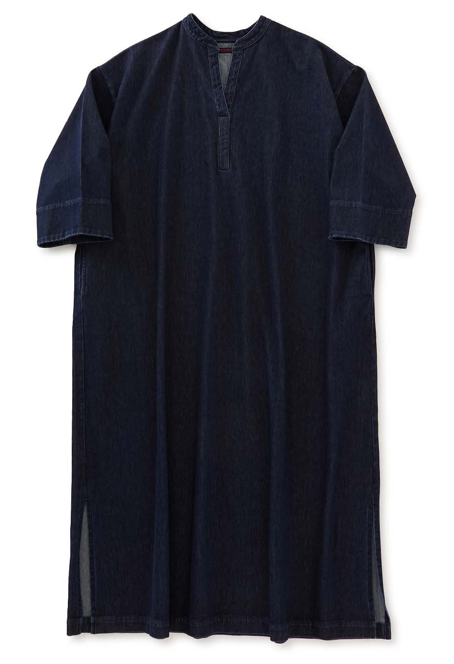 デニムライクワンピース