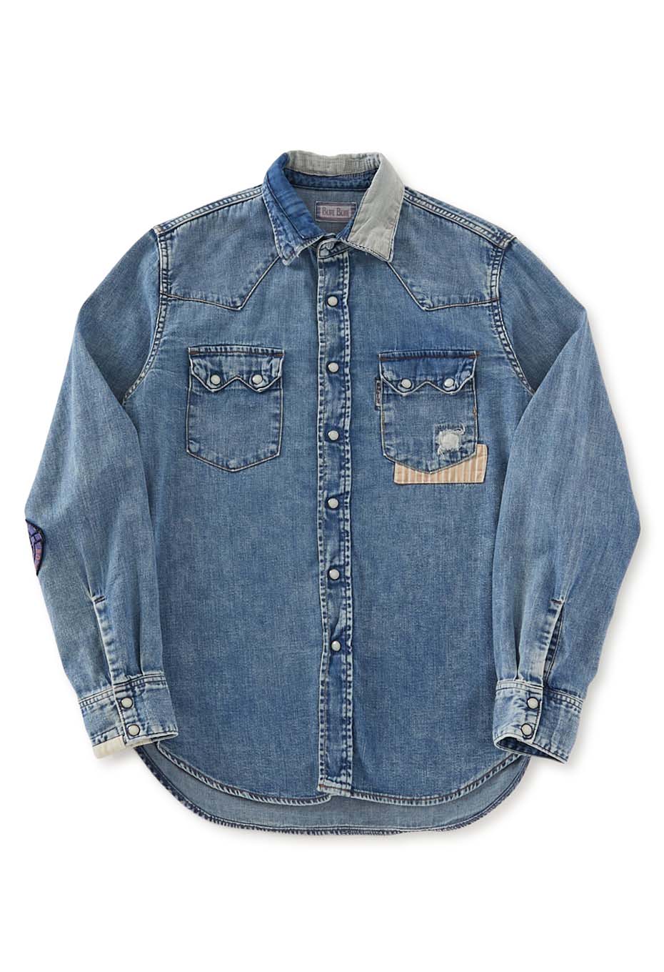 アンカーパッチ リペアウエスタンシャツ