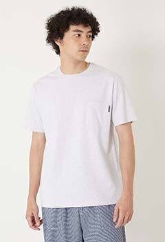 ヘビーテンジク SOUVENIR プリントショートスリーブポケットTシャツ
