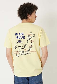 ヘビーテンジク SOUVENIR プリントショートスリーブポケットTシャツ