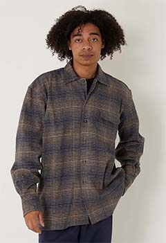 INDIVIDUALIZED SHIRT /カスタムヘビーフランネル シャドーチェック シャツジャケット