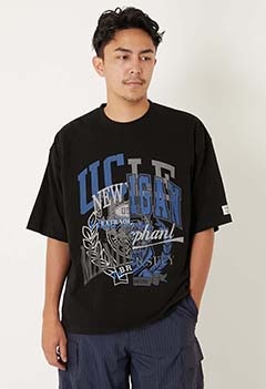 elephant TRIBAL fabrics /グラフィックファットTシャツ