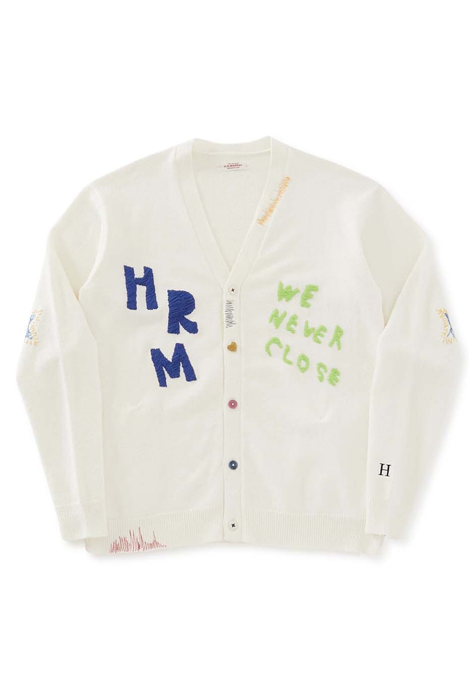 WE NEVER CLOSE リメイク ニットカーディガン