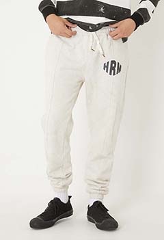 ダイヤ HRM  フェードスウェット センターシームパンツ