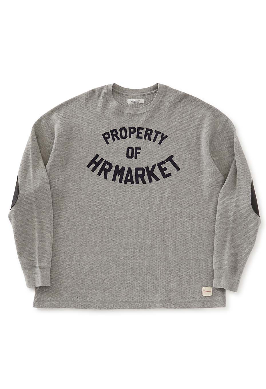 PROPERTY OF HRM リサイクルハニカム ロングスリーブTシャツ