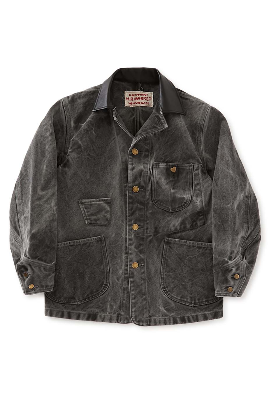 オーバーダイ インディアキャンバスカバーオール