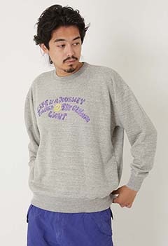 LIFE IS JOURNEY メランジ エンブロイダリープルオーバー