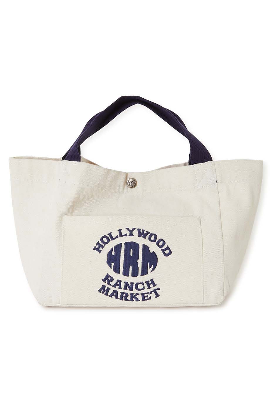 オーバル HRM エンブロイダリーキャンバスバッグ