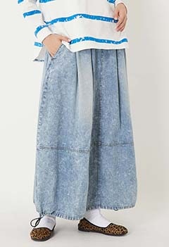 インディアンデニム バルーンスカート