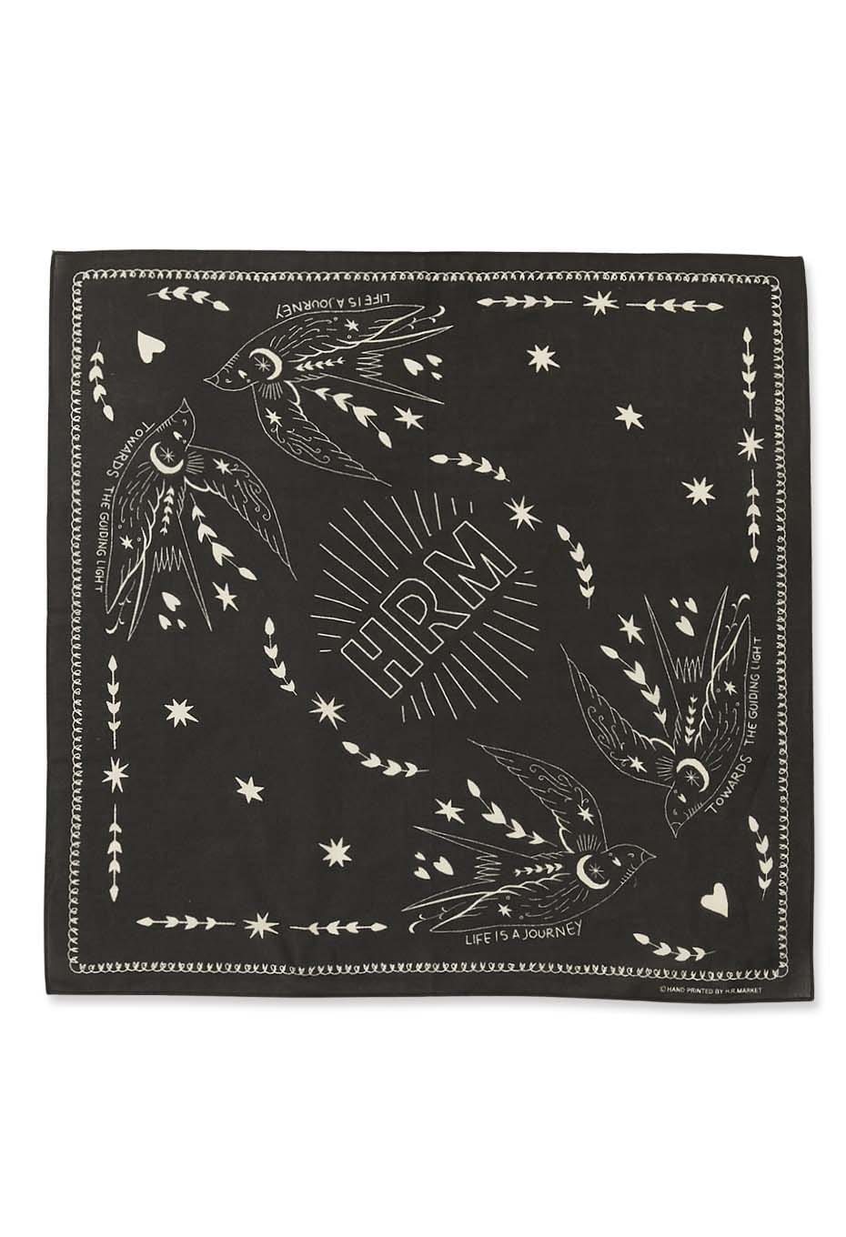 フリーバードプリント バンダナ