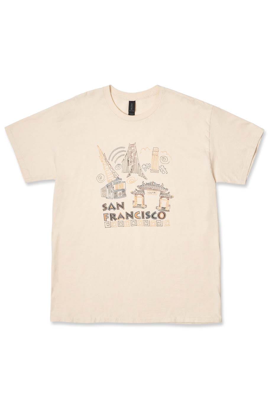 サンフランシスコ スパイラル Tシャツ