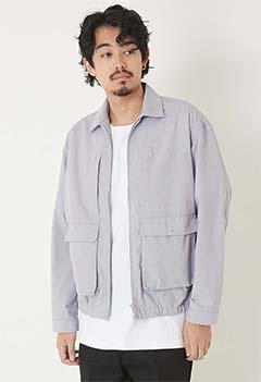 プレイドシャツジャケット