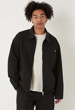 タイプライター ジップワークジャケット