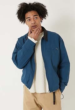 タイプライター ジップワークジャケット