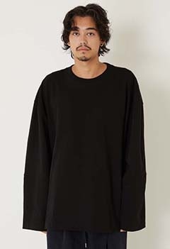 INTODUSK /EXAGGERATED ロングスリーブTシャツ