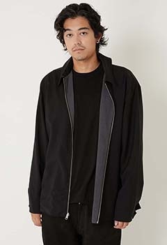 GRAND COLLECTION /リバーシブルウールシャツ
