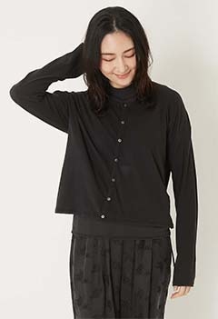 TICCA /ハイツイストクルーカーディガン