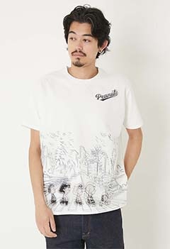 TRIPPY ART /SNOOPY ABBEY ROAD Tシャツ