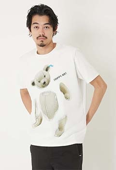 TRIPPY ART /TEDDY BEAR Tシャツ
