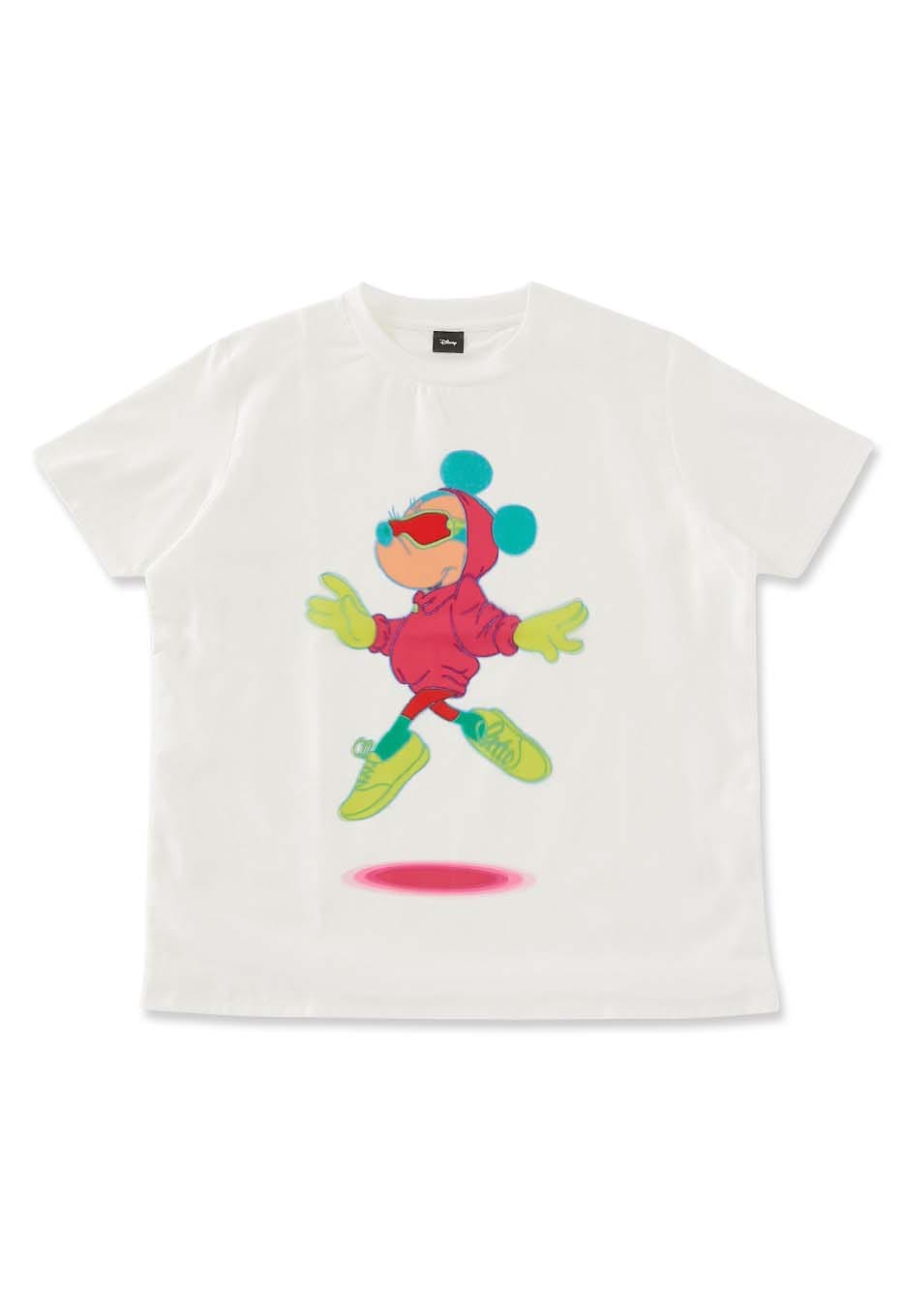 TRIPPY ART /FLYING MINNIE Tシャツ