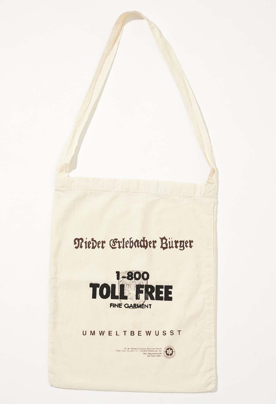 VINTAGE OVERPRINTED ECO BAG 1