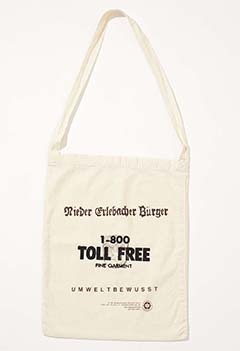 VINTAGE OVERPRINTED ECO BAG 1