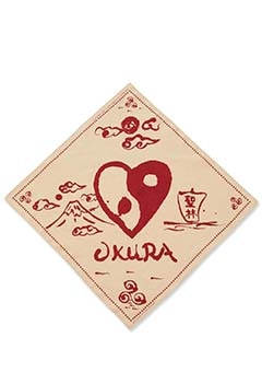 ハートインヤンバンダナ