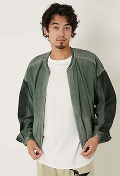 FREECITY /ARTISTS WANTED マットサテンスーパーヴィンテージ シェルジャケット