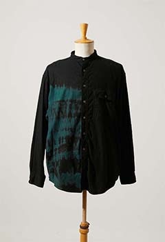 VINTAGE US FLANNEL SHIRT FRONT BLEACHED