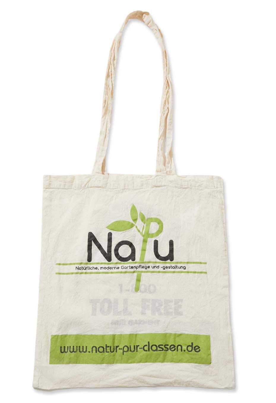 VINTAGE GERMAN ECO BAG OVERPRINTED 2