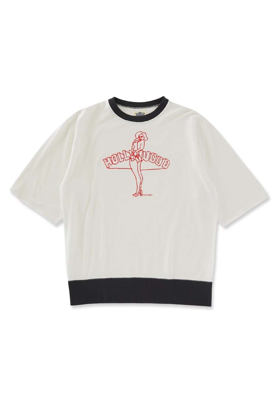 サマーウラケ レフトハンド ドローイングガール Tシャツ