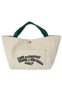 ジャーニー エンブロイダリーキャンバストートバッグ S