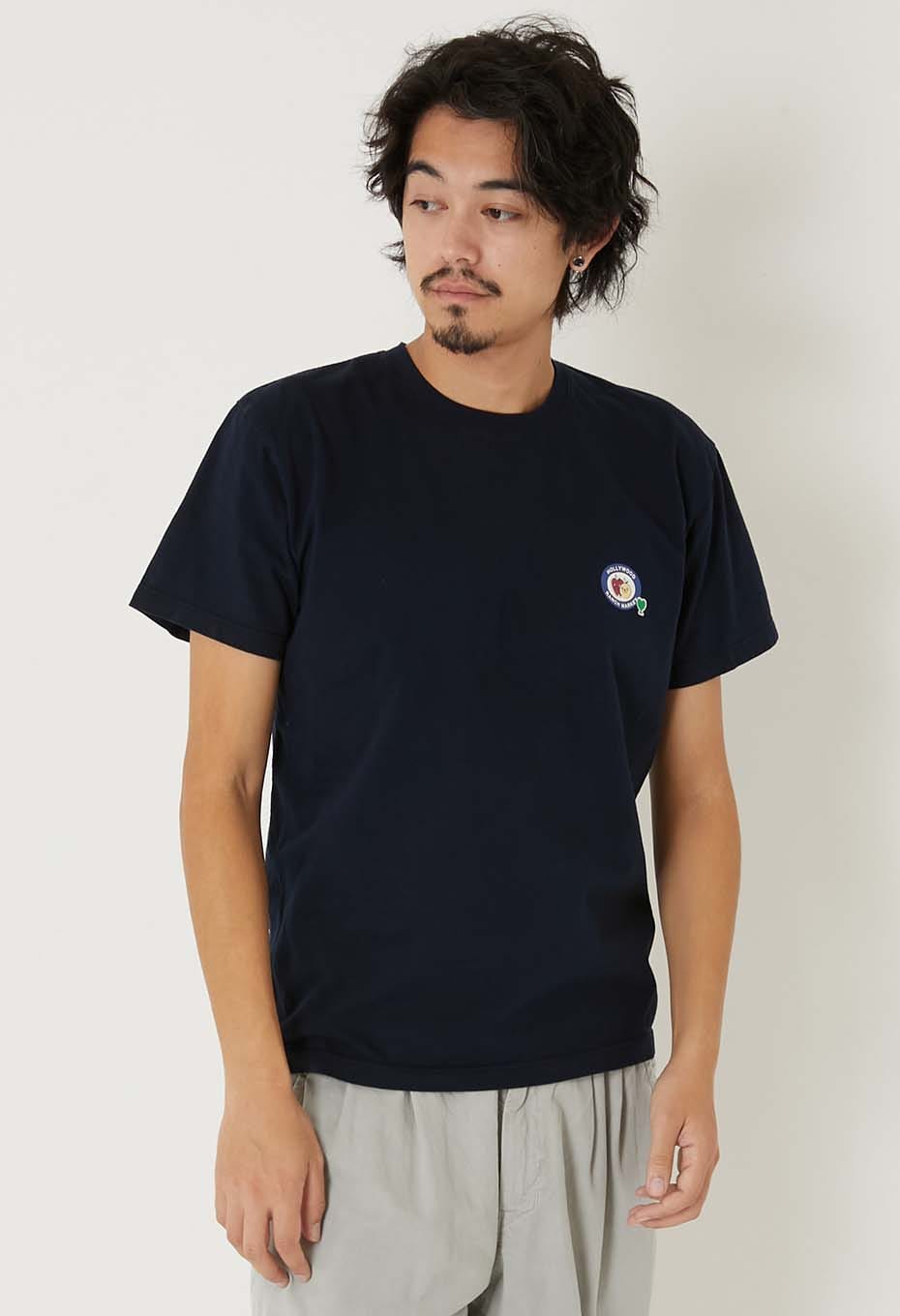 ステッカーバックプリント ショートスリーブTシャツ | HOLLYWOOD RANCH