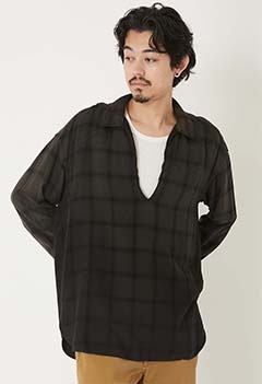 concause /スキッパーシャツ