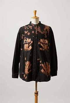 VINTAGE US FLANNNEL TC HAND BLEACHED SHIRT