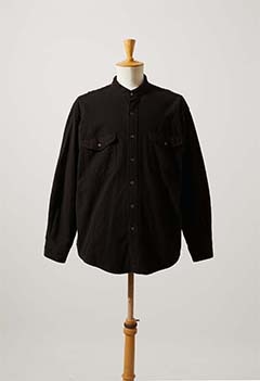 VINTAGE US FLANNEL FIRE WORK BLEACHED SHIRT