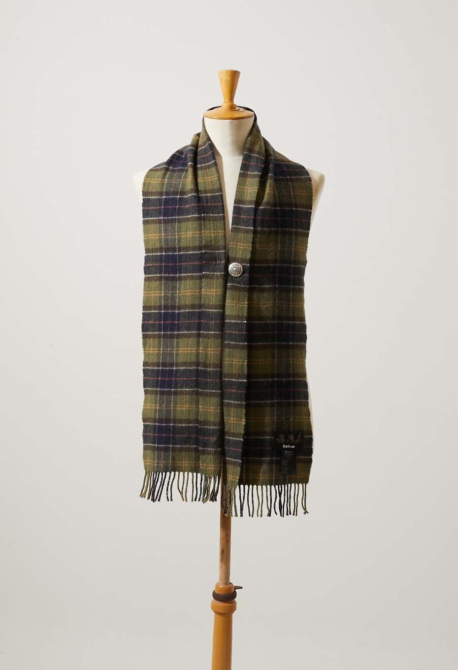 VINTAGE BARBOUR SHAWL CUSTOM SCARF 4