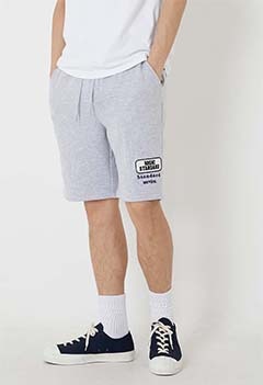 8.5oz スウェットショーツ W エンブロイダリー スタンダードパッチ