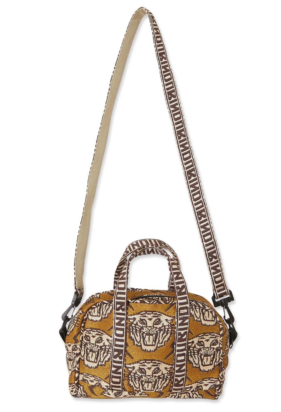 BINDU /ライトニングタイガー ジャカードミニボストンバッグ