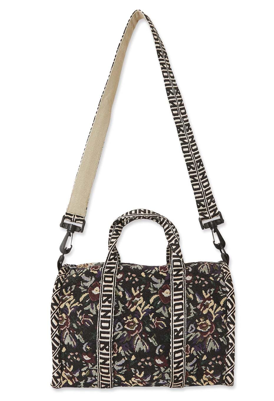 BINDU /ヴァリアスフラワー ジャカードミニボストンバッグ