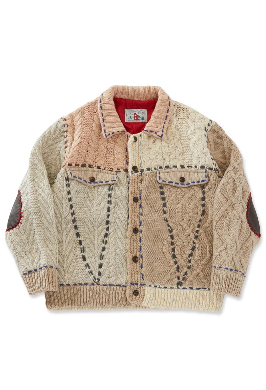 クレイジーパターン トラッカーニットジャケット