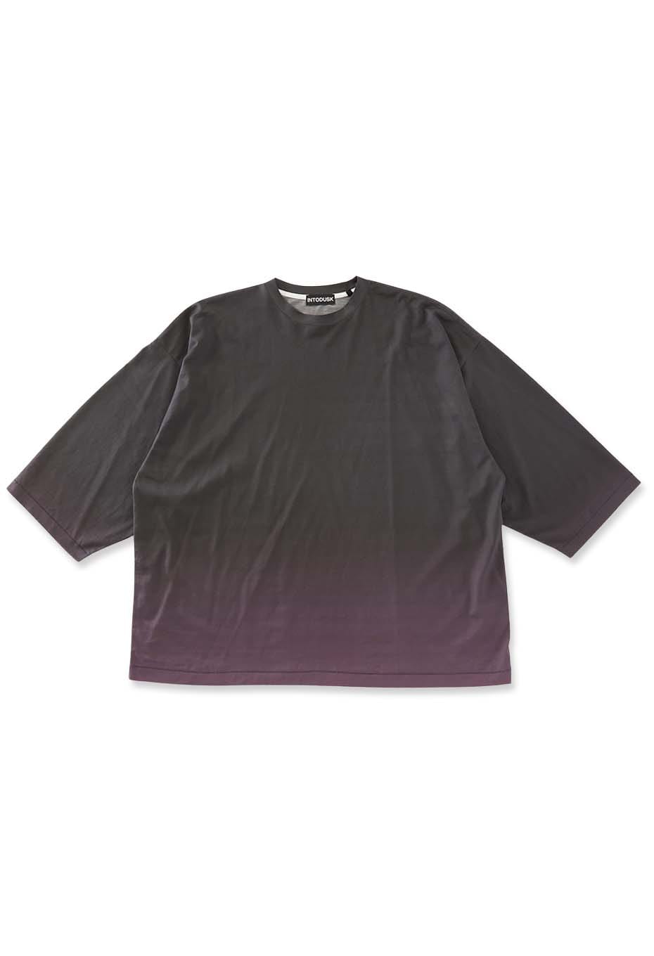 INTODUSK /パープルグラデーションTシャツ