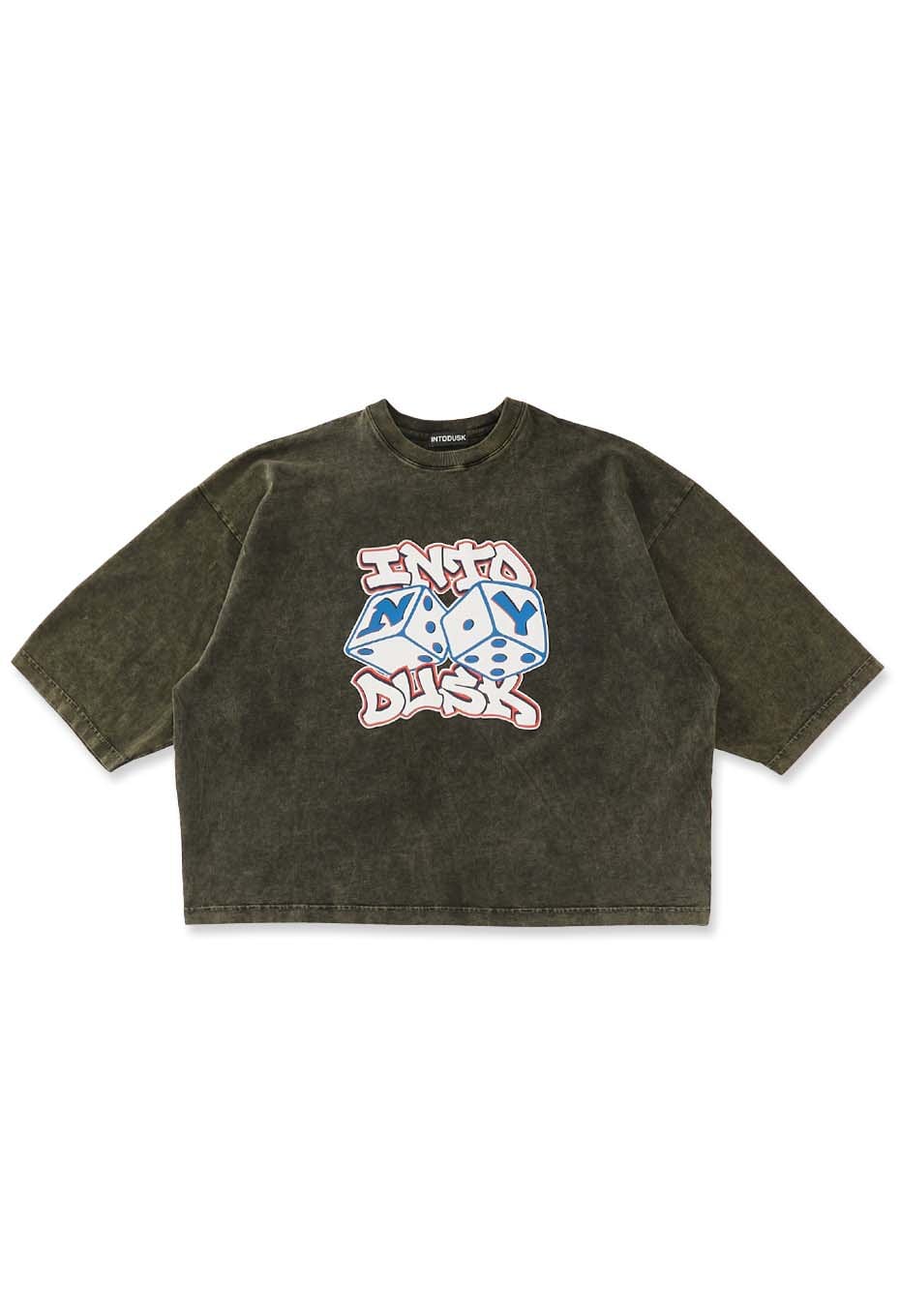 INTODUSK /ウォーンアウトクロークTシャツ