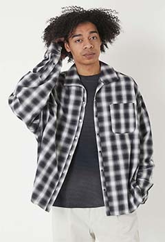 INTODUSK /ディサイプル プラッド シャツ