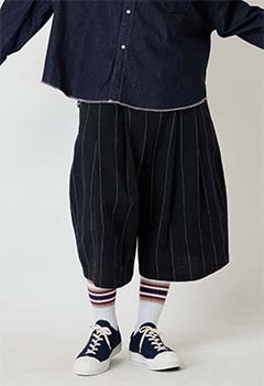 SHINYA KOZUKA /バギーショーツ BLACK