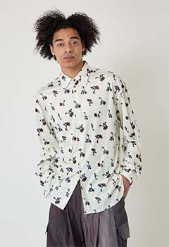 SHINYA KOZUKA /フラワーシャツ